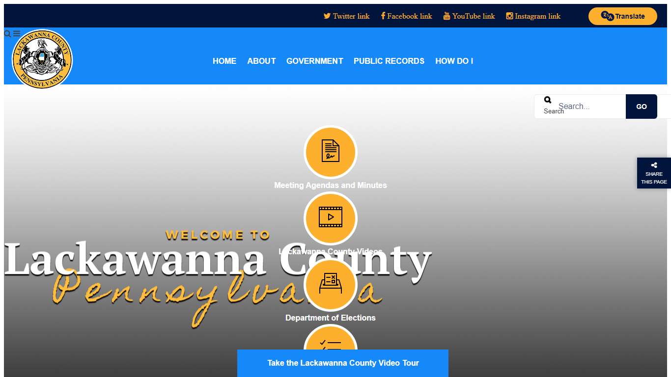 Welcome to Lackawanna County, PA